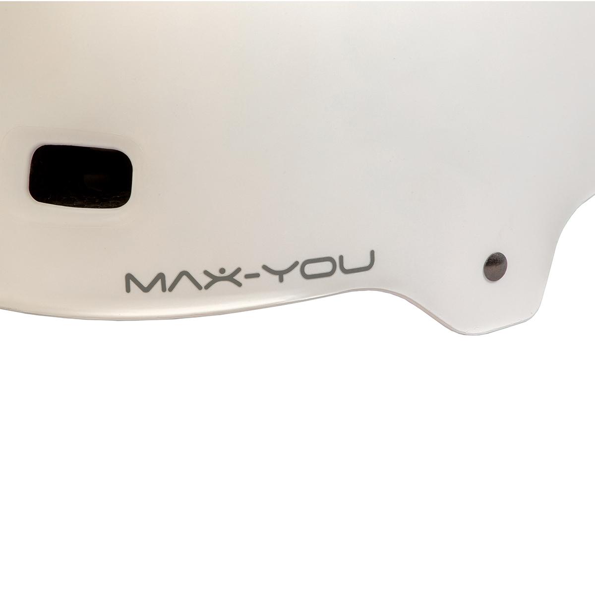 Casco MAX-YOU VH62 Blanco Mate Large